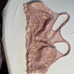 Ava & Viv Lace Bralette in Blush Pink